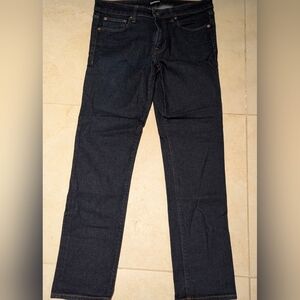 Express slim straight denim